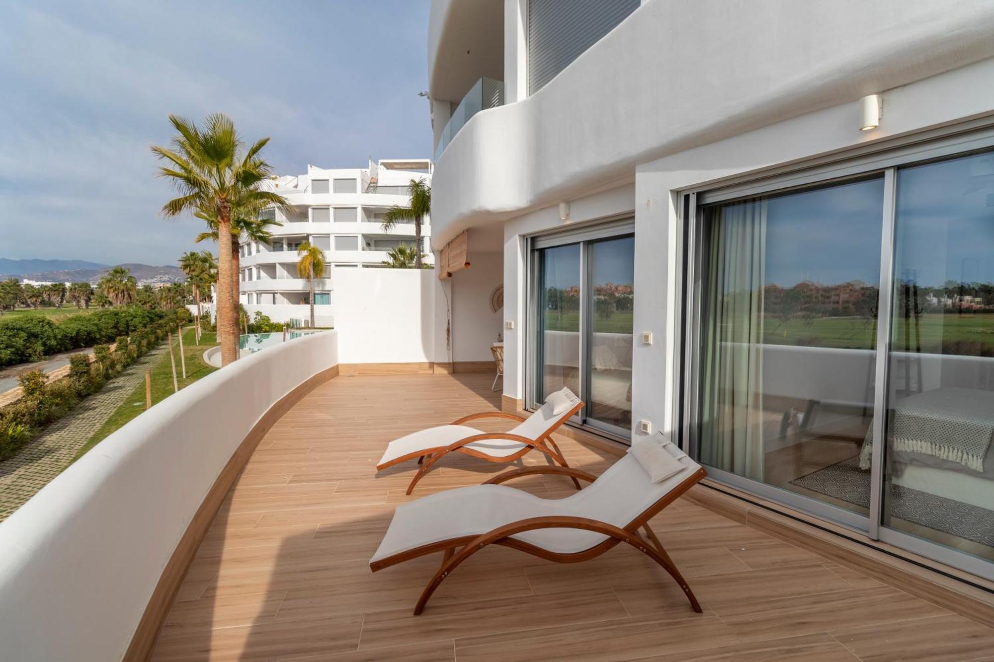 Rentitspain Apartamento Serena Terraza Con Vista A Golf Motril Exterior foto